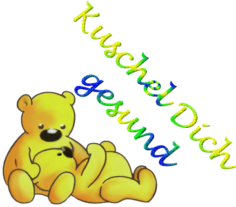 Kuschel Dich gesund.