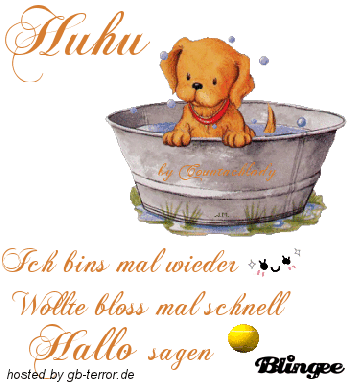 Hu hu. Ich bin es mal wieder. Wollte bloss mal schnell hallo sagen.