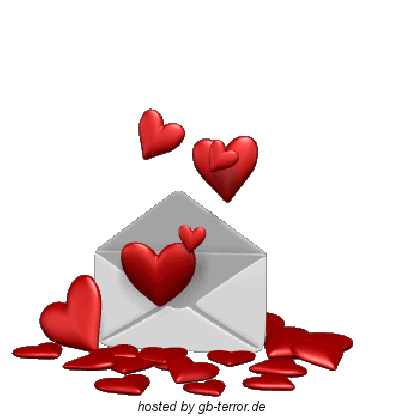 Rote Herzen Gif animiert