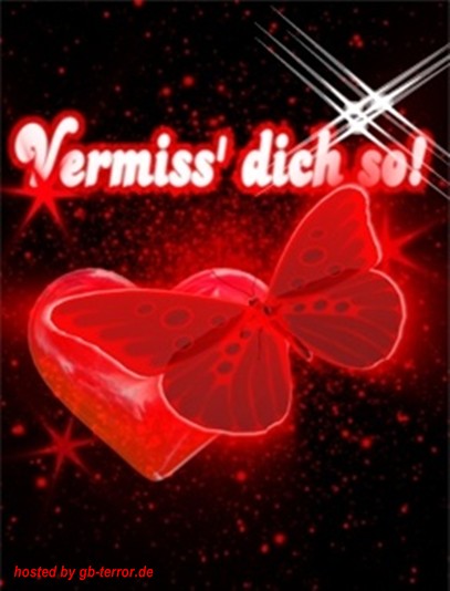 Ich vermisse Dich so!