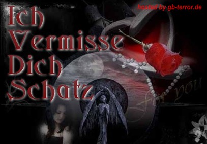 Ich vermisse Dich Schatz.