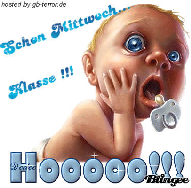 Schönen Mittwoch, Klasse! Hoo!