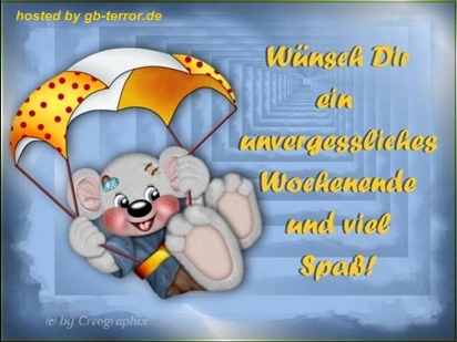 Wünsche Dir ein unvergessliches Wochenende mit viel Spaß!