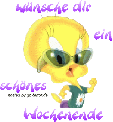 Wünsche dir ein schönes Wochenende.