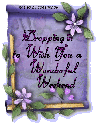 Droping in wish you a wonderful weekend!