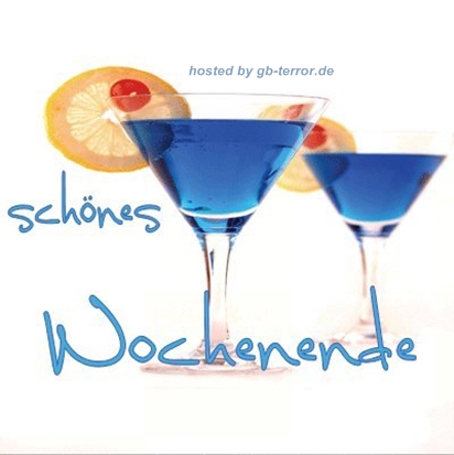 Schönes Wochenende.