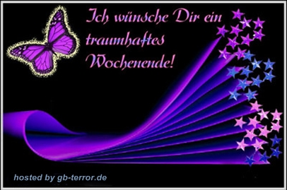 Ich wünsche Dir ein traumhaftes Wochenende!