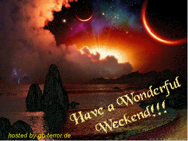 Have a wonderfull weekend!