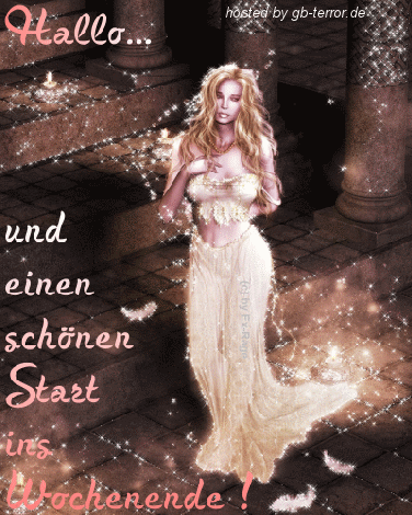 Hallo, und einen schönen Start ins Wochenende!