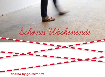 Schönes Wochenende.