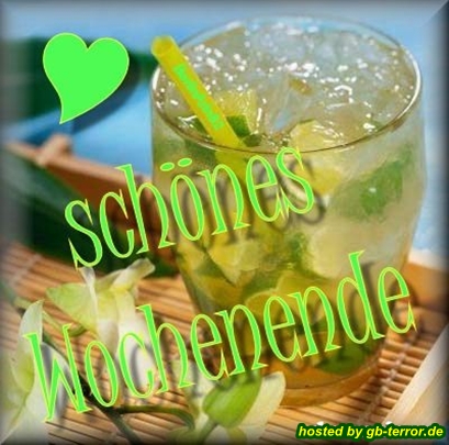 Schönes Wochenende.