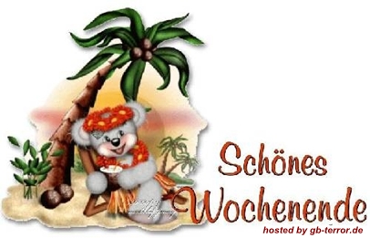 Schönes Wochenende.