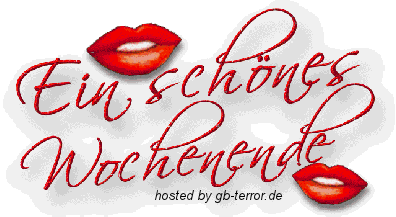 Ein schönes Wochenende.