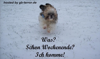 Was ? Schon Wochenende? Ich komme!