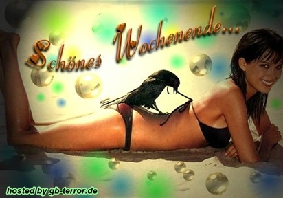 Schönes Wochenende.