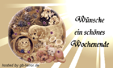 Wünsche ein schönes Wochenende.