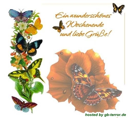 Ein wunderschönes Wochenende und liebe Grüsse!