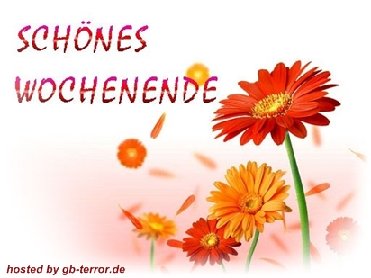 Schönes Wochenende.
