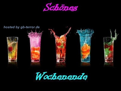 Schönes Wochenende.