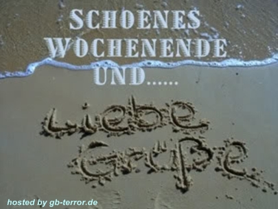 Schönes Wochenende und liebe Grüsse.