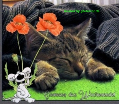 Geniesse das Wochenende!