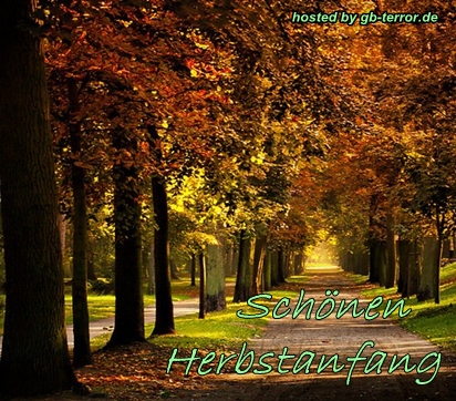 Schönen Herbstanfang!