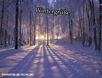 Wintergrüsse.