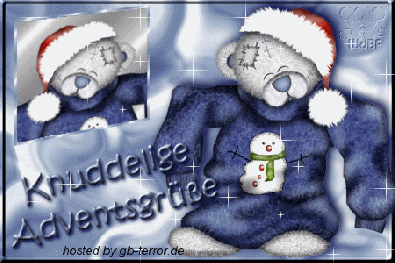 Knuddelige Adventsgrüsse zum 2. Advent.