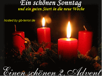 Einen schönen Sonntag und einen guten Start in die neue Woche.<br />
Einen schönen 2. Advent.