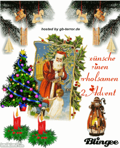 Ich wünsche Dir einen erholsamen schönen 2. Advent.