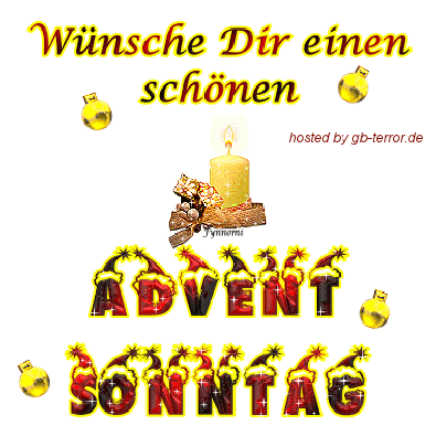 Wünsche Diir einen schönen Advent Sonntag