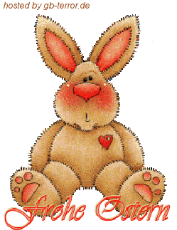 Frohe Ostern! Osterhase aniemirt.