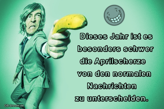 Dieses Jahr ist es besonders schwer die Aprilscherze von den normalen Nachrichten zu unterscheiden.