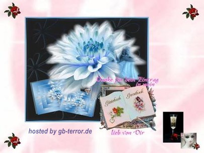 Danke fuer den Gaestebucheintrag