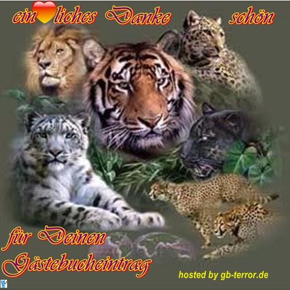 Danke fuer den Gaestebucheintrag