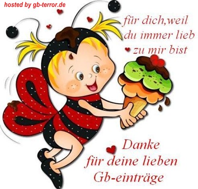 Danke fuer den Gaestebucheintrag