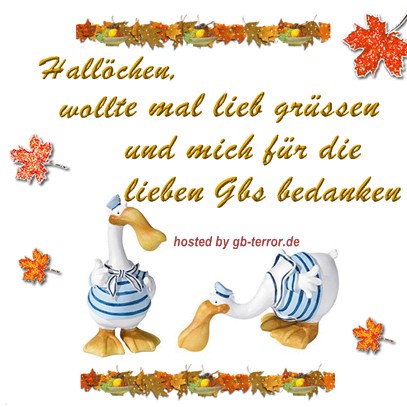 Danke fuer den Gaestebucheintrag