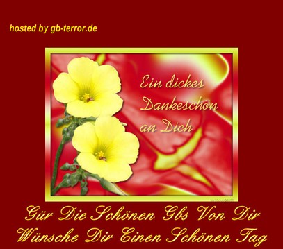 Danke fuer den Gaestebucheintrag