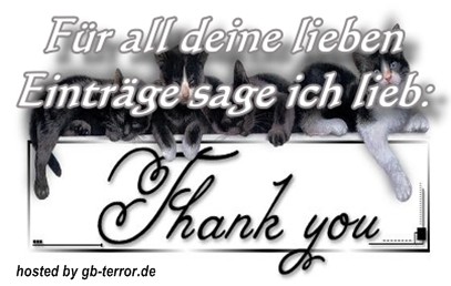 Danke fuer den Gaestebucheintrag