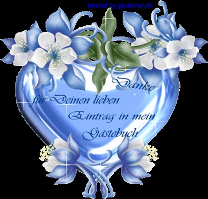 Danke fuer den Gaestebucheintrag