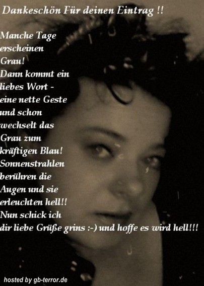 Danke fuer den GB-Eintrag