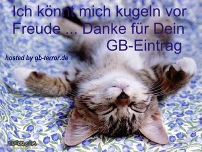 Danke fuer den GB-Eintrag