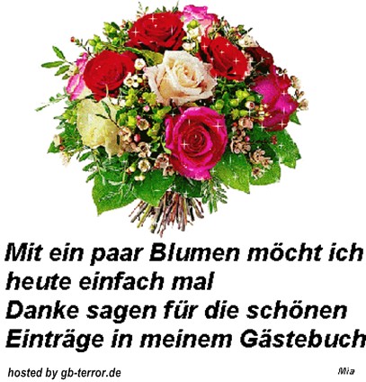 Danke fuer die GB-Eintraege