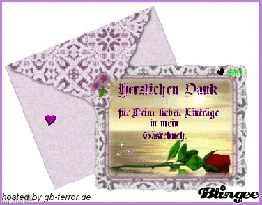 Danke fuer die GB-Eintraege