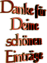 Danke fuer die GB-Eintraege