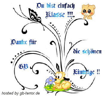 Danke fuer die GB-Eintraege