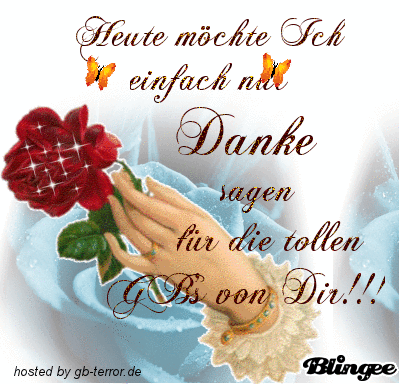 Danke fuer die GB-Eintraege