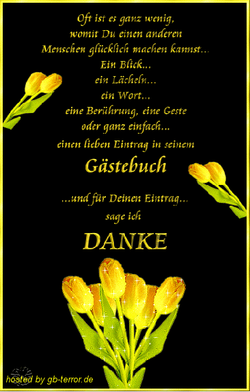 Danke fuer die GB-Eintraege