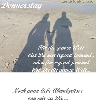 Donnerstag GB Eintrag