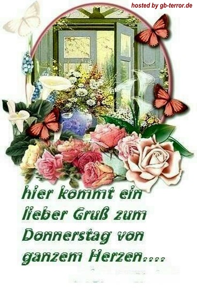 Donnerstags Gaestebuchbild